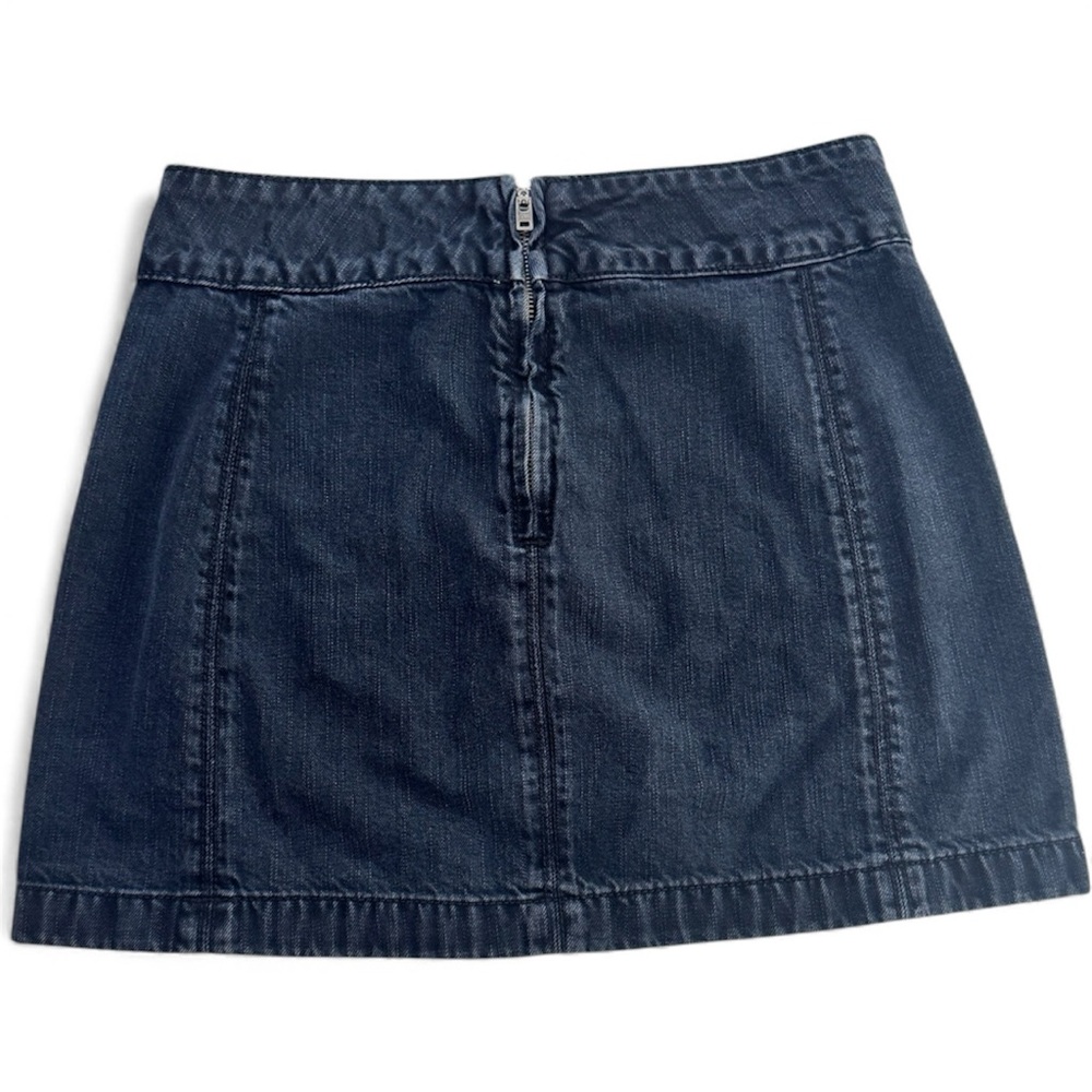 Free People Denim Mini Skirt Size 6 Boho Y2K Festival - Picture 5 of 6